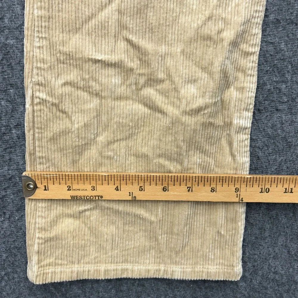 Ralph Lauren LRL‎ Jeans Womens 12 Khaki Classic Bootcut Corduroy Beige
